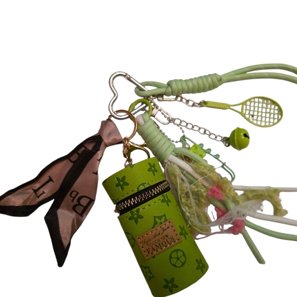 Custom One-of-a-Kind Bag Charm Set |Modular Statement Accessories - Picture 4 of 9